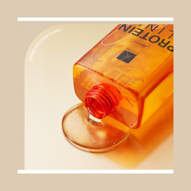 Dầu Gội Chăm Sóc Tóc Hư Tổn Elastine Amino Protein Clinic Damage Care Shampoo 855ml