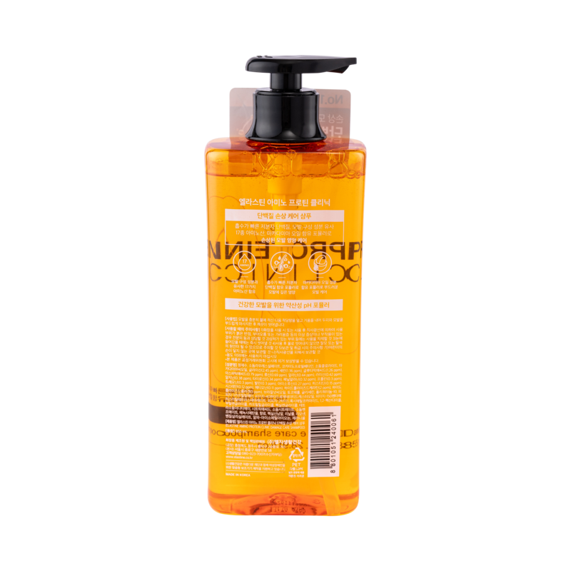 Dầu Gội Chăm Sóc Tóc Hư Tổn Elastine Amino Protein Clinic Damage Care Shampoo 855ml