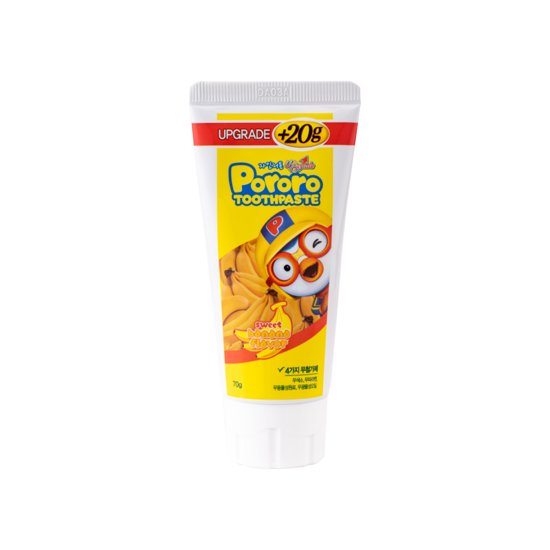 Kem đánh răng Pororo cho bé vị chuối/ đào/ nho 70g