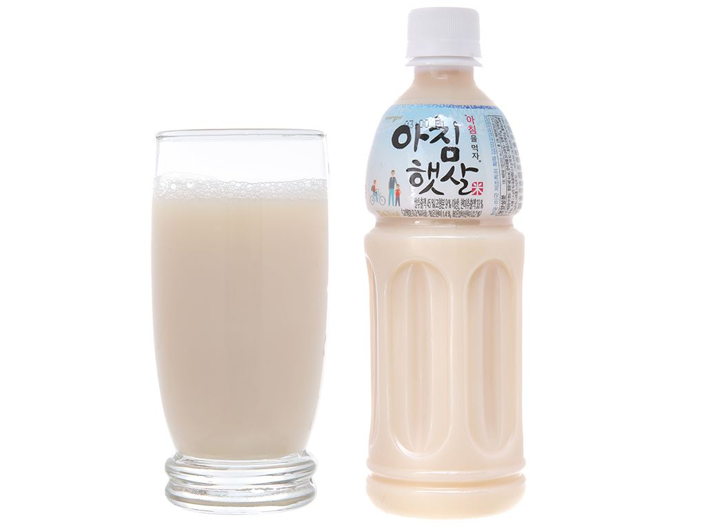 [THÙNG 20 CHAI] Woongjin Nước Gạo Rang Morning Chai 500ML