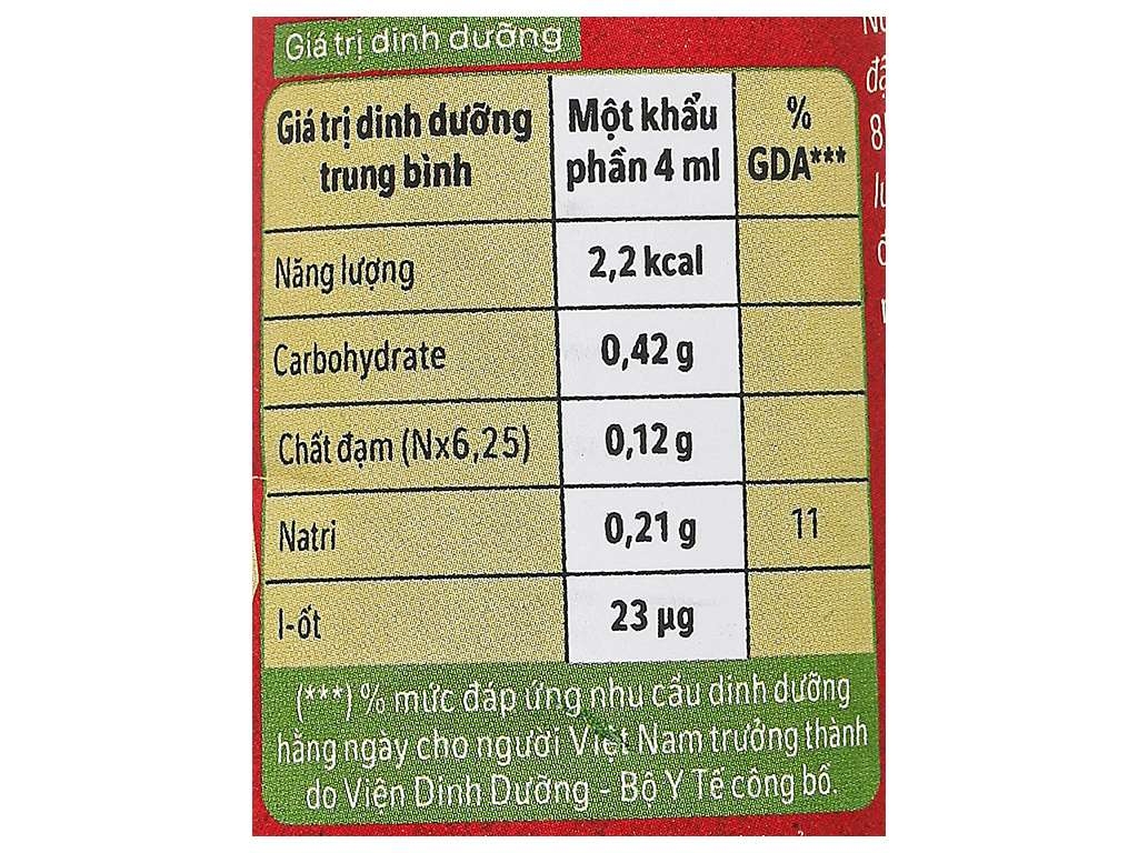 Maggi nước tương đậu nành đậm đặc chai 700ml