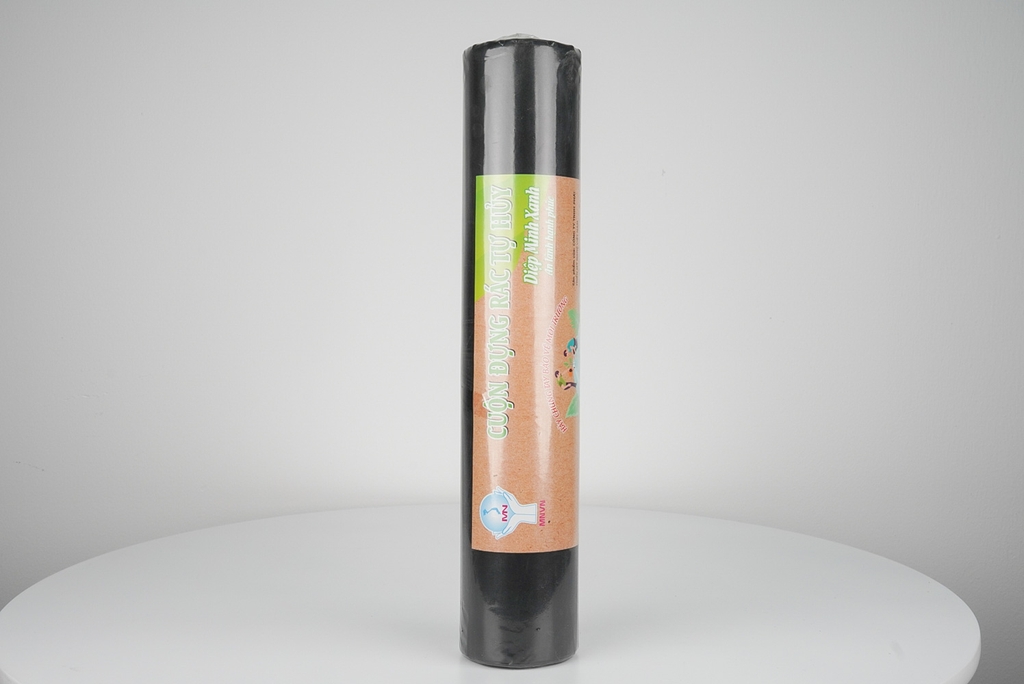 Cuộn đựng rác tự hủy Diệp Minh Xanh 65 x 85cm - 0.9kg