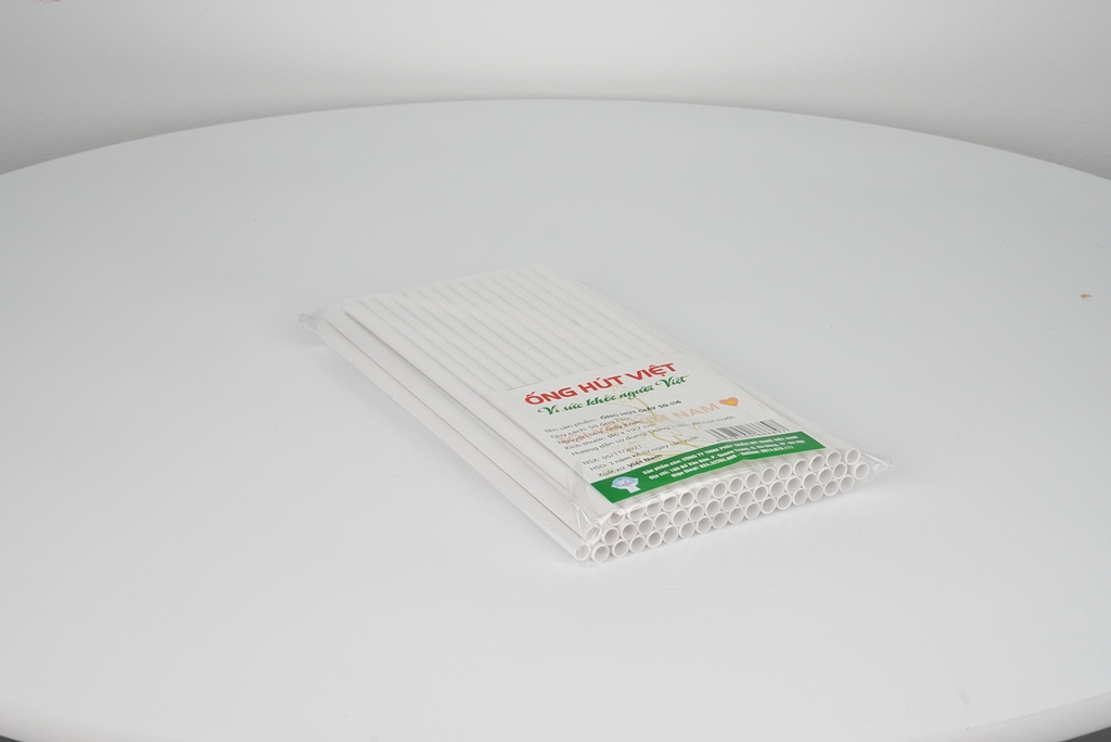 Ống hút giấy Mỹ Nghệ - 50P6 - Gói 50 ống hút