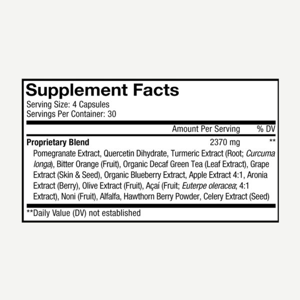 Viên chống nắng Polyphenols Broad Spectrum Codeage - Hộp 120 viên