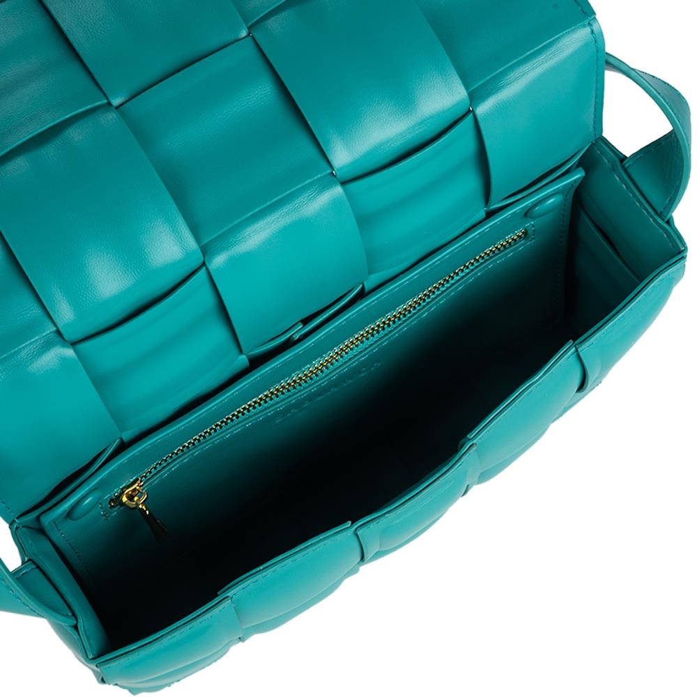Túi đeo chéo đan ô vuông Sablanca SD0110 - Xanh nước biển