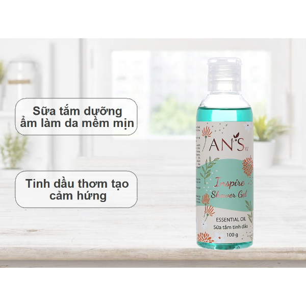 Gel tắm tinh dầu Inspire AN'Sw 100g