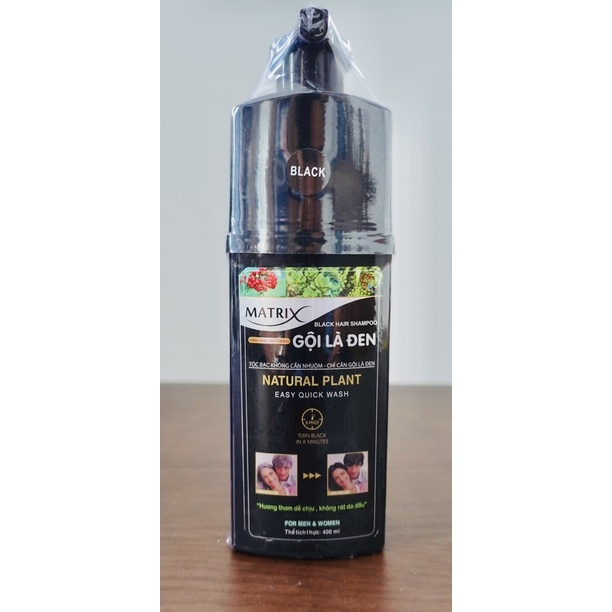 Dầu gội Matrix gội là đen - Chai 400ml
