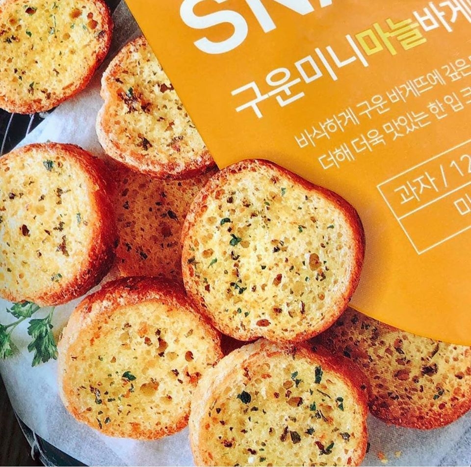 Snack bánh mì hương tỏi 120g