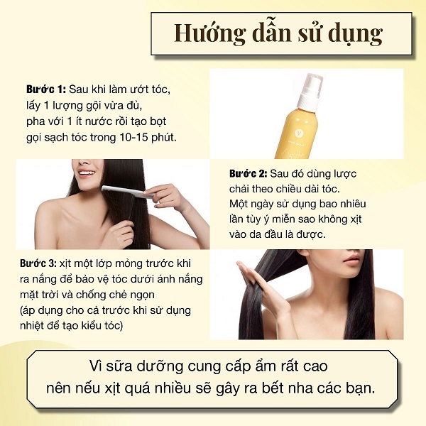[HCM] Sữa dưỡng tóc Vyvy Hair Care Must Have 100g - dành cho tóc đen