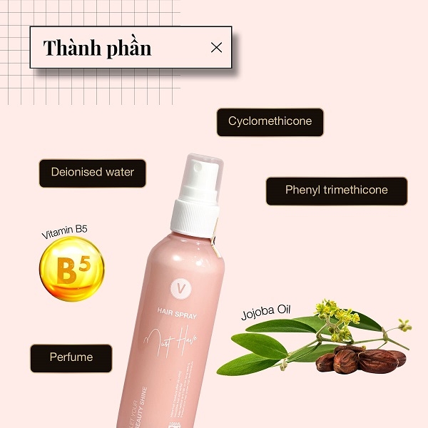 [HCM] Sữa dưỡng tóc Vyvy Hair Care Must Have 100g - dành cho tóc nhuộm