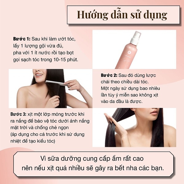 [HCM] Sữa dưỡng tóc Vyvy Hair Care Must Have 100g - dành cho tóc nhuộm