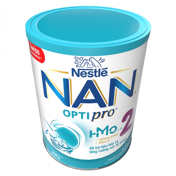 Sữa bột Nestle Nan số 2 cho bé từ 6 -12 tháng - 900g