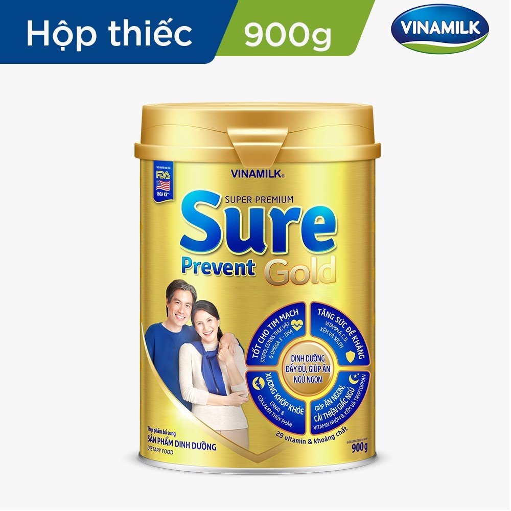 Sữa bột Vinamilk Sure Prevent - 900g