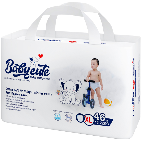 Tã/bỉm quần Babycute XL46