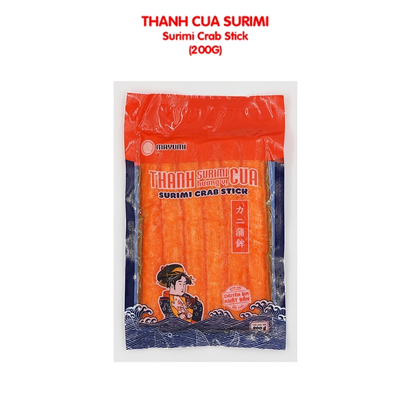 [HCM] Thanh surimi hương vị cua Mayumi 200g