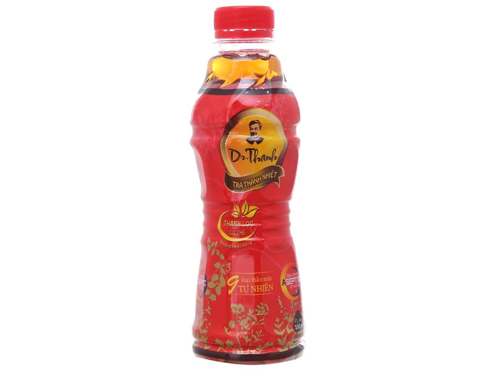 [Combo kèm lốc 12 chai nước tinh khiết] [THÙNG 24] Dr.Thanh Trà Thanh Nhiệt Có Đường Chai 330ml_181014