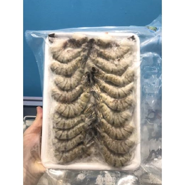 [HCM] Tôm sú vỏ quảng canh Seaprodex - Khay 500g - kích cỡ  31/40