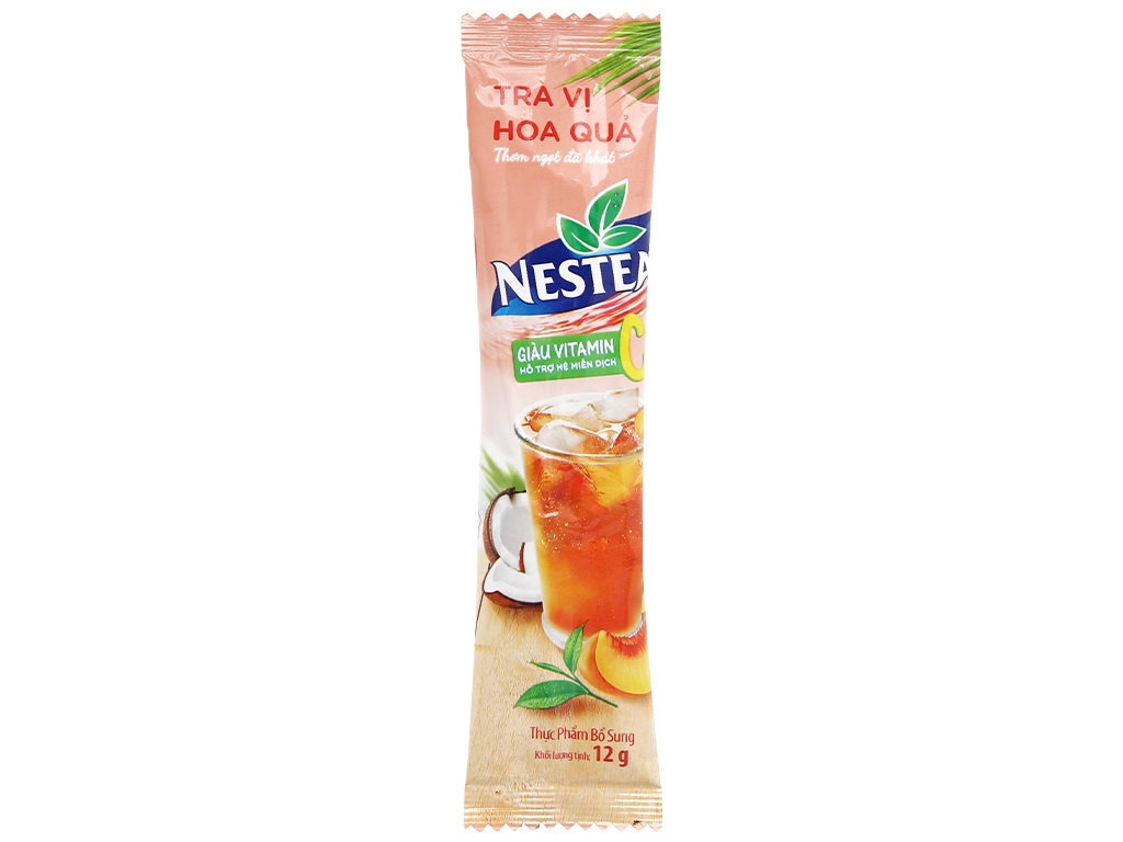 Trà Vị Hoa Quả Nestea hộp 144g (12 gói x 12g)
