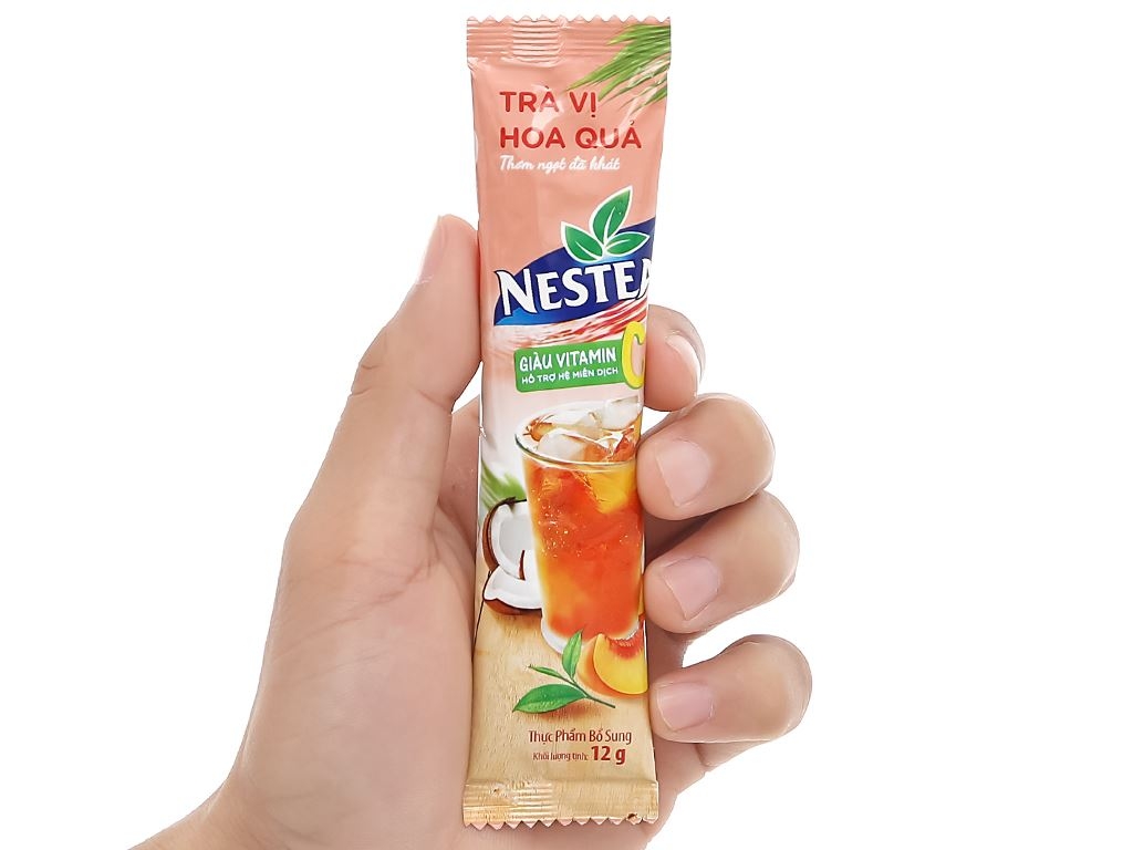 Trà Vị Hoa Quả Nestea hộp 144g (12 gói x 12g)