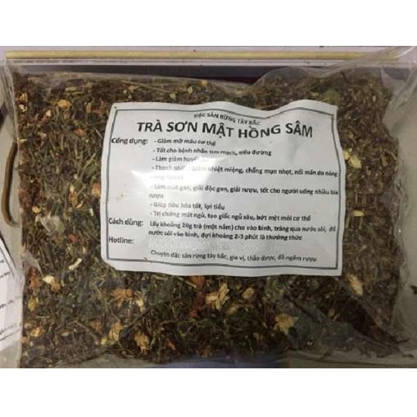 [HN] Trà sơn mật rừng (hồng sâm) - Gói 500g