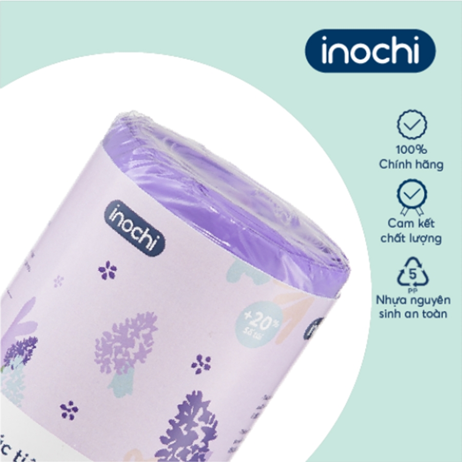 Túi rác tiện dụng Soji 10L x 35 túi (Size S) - Hương Lavender