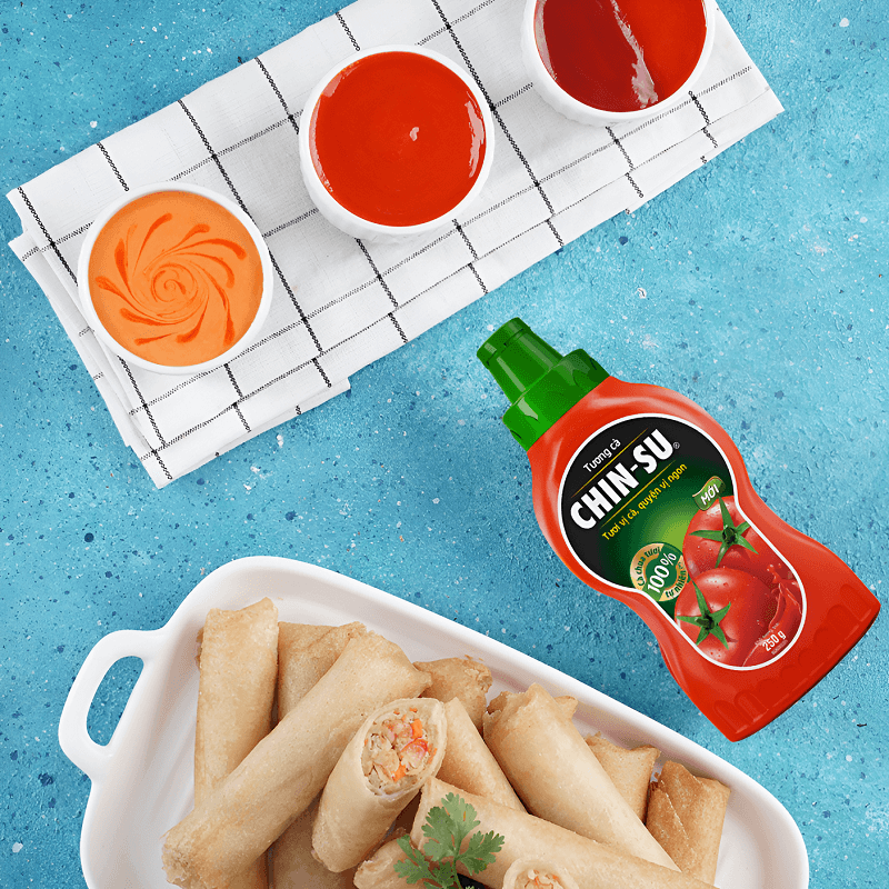 [THÙNG 24 CHAI] Chin-su Tương Cà Chai 250g