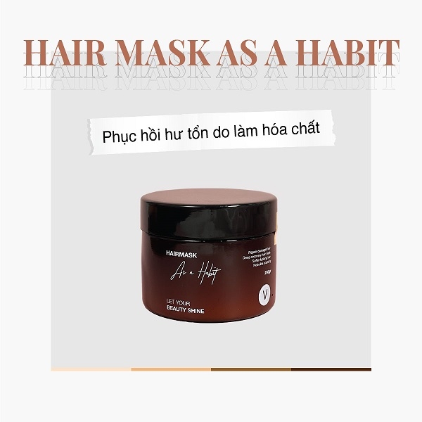 [HCM] Kem ủ tóc Vyvy Hair Care As A Habit 250g