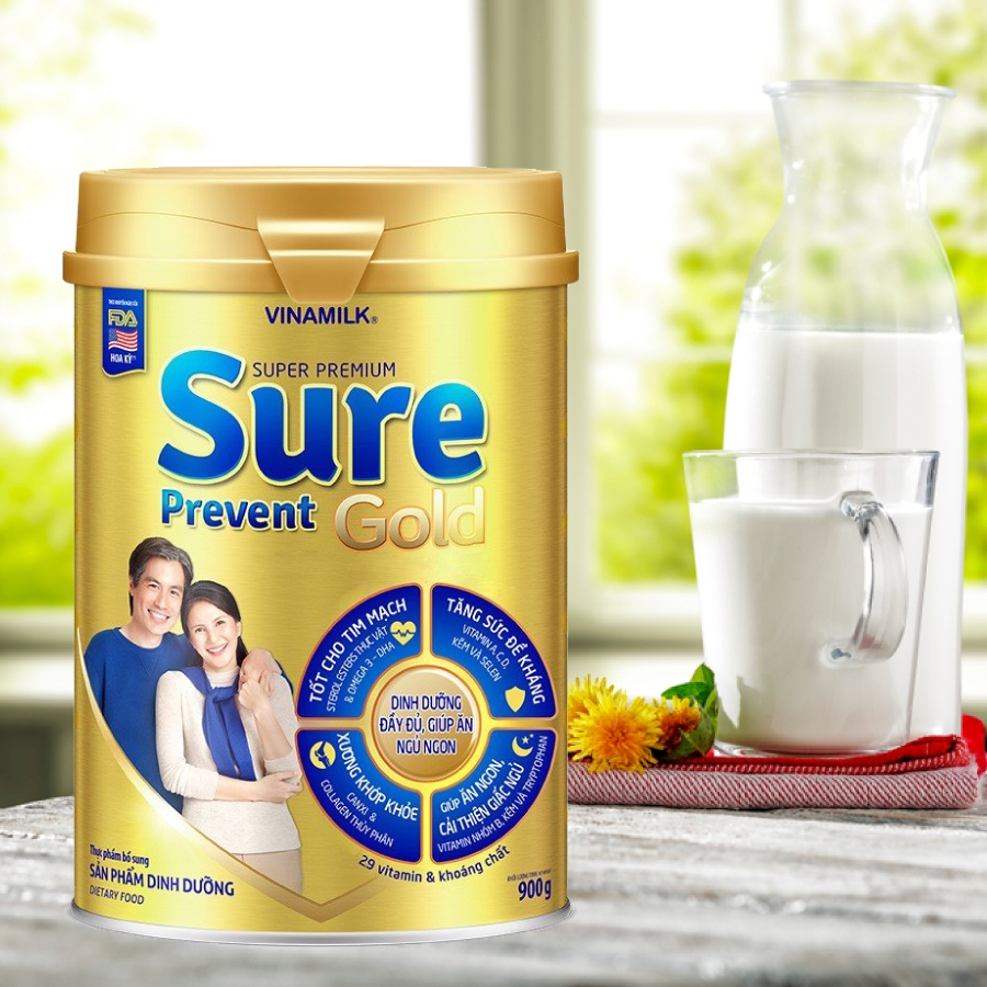 Sữa bột Vinamilk Sure Prevent - 900g