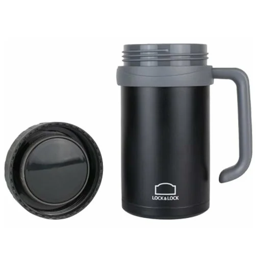 Cốc giữ nhiệt Lock&Lock Basic Table Mug LHC9002B 500ml, 68mm - Màu Đen