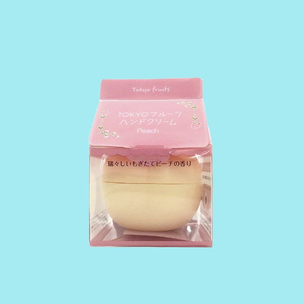 Kem dưỡng da tay hương trái đào Tokyo Fruits Handcream Peach 30g