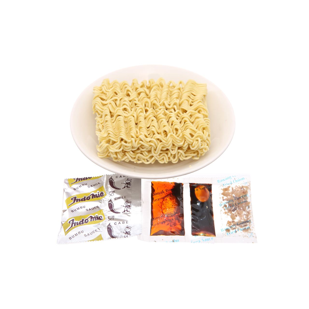 [Thùng 40 gói] Indomie Mì Xào Khô Mi Goreng Pedas Vị Cay Nồng Gói 79g