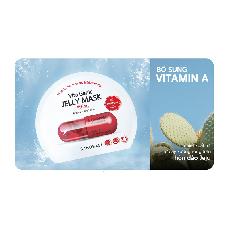 Mặt nạ BANOBAGI Vita Genic Jelly Mask Lifting miếng 30g