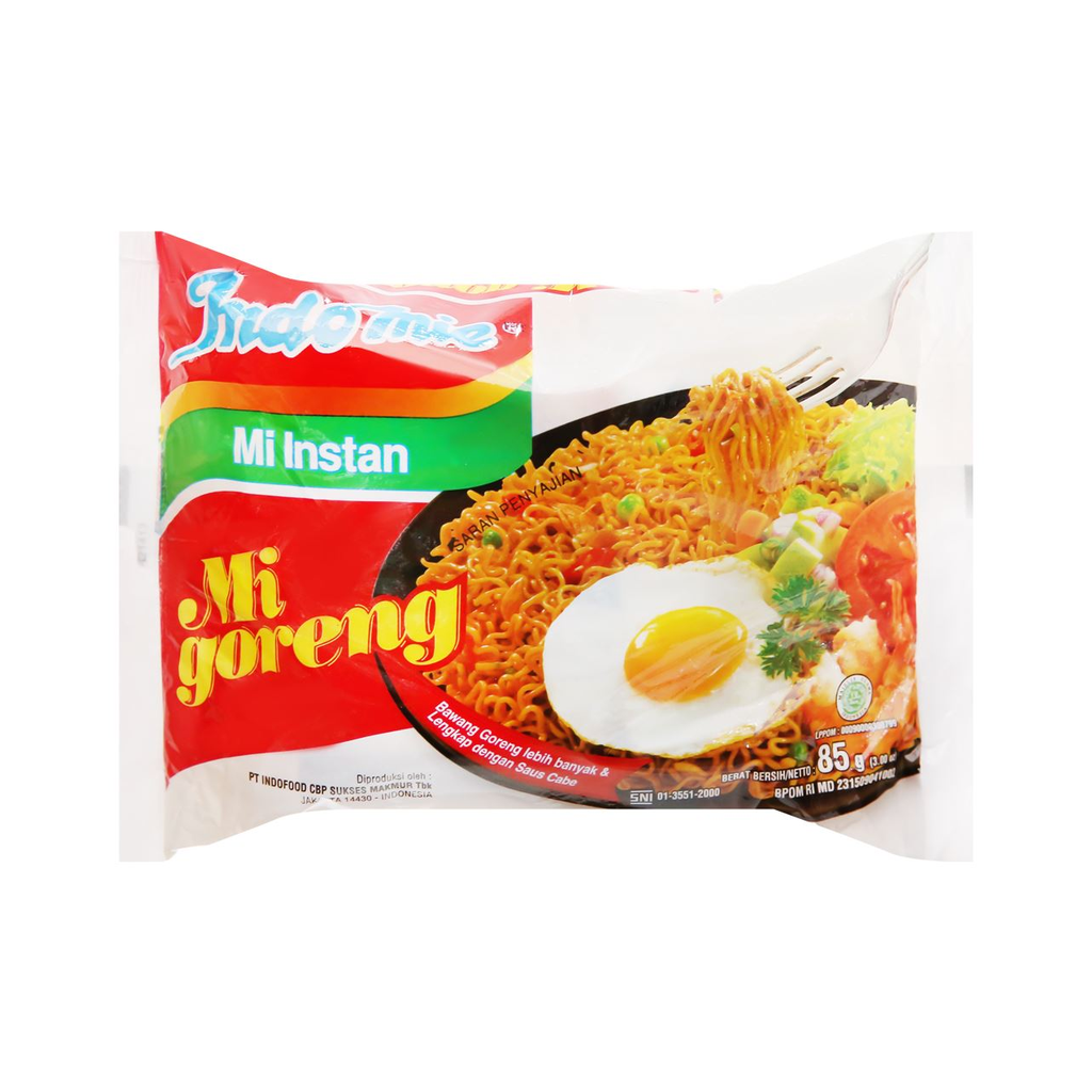 [Thùng 40 gói] Indomie Mì Xào Khô Mi Goreng Fried Vị Đặc Biệt Gói 85g