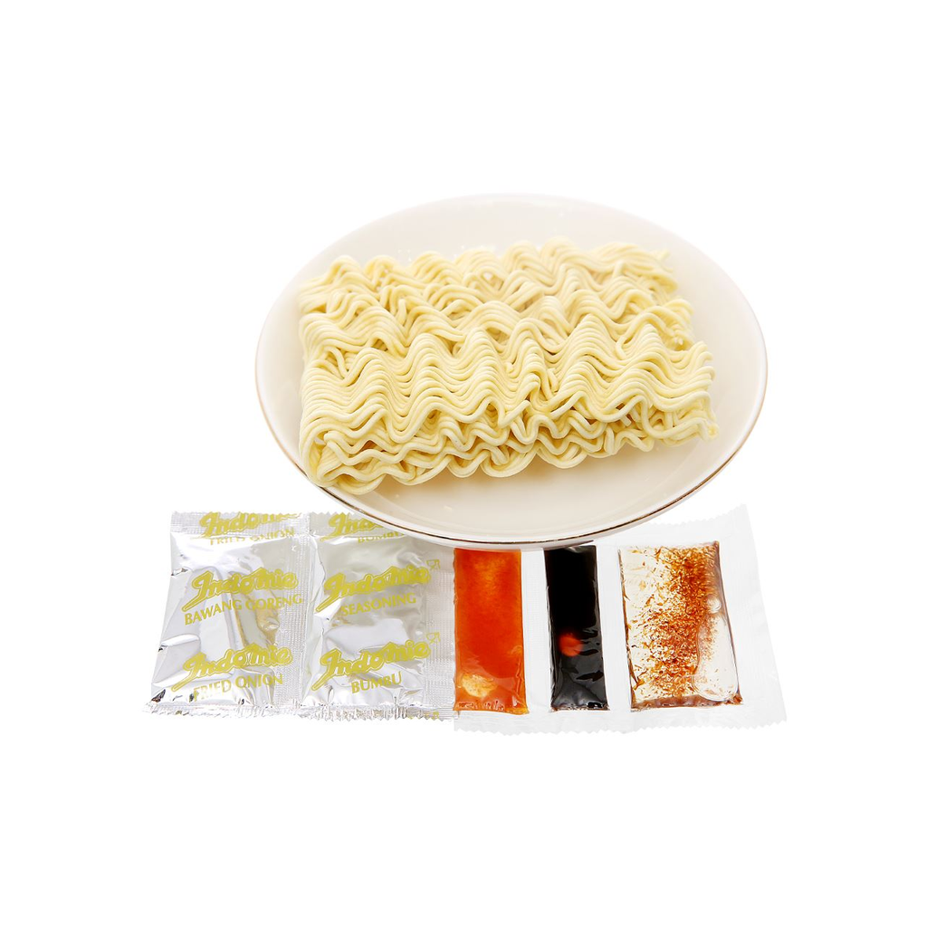 [Thùng 40 gói] Indomie Mì Xào Khô Mi Goreng Fried Vị Đặc Biệt Gói 85g