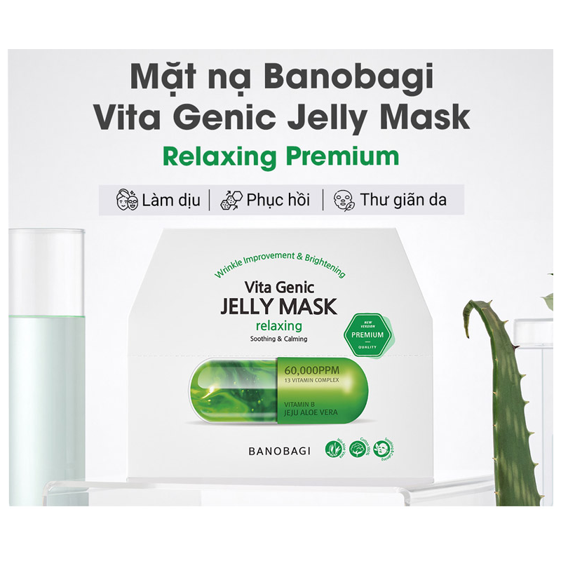 Mặt nạ BANOBAGI Vita Genic Jelly Mask Relaxing miếng 30g