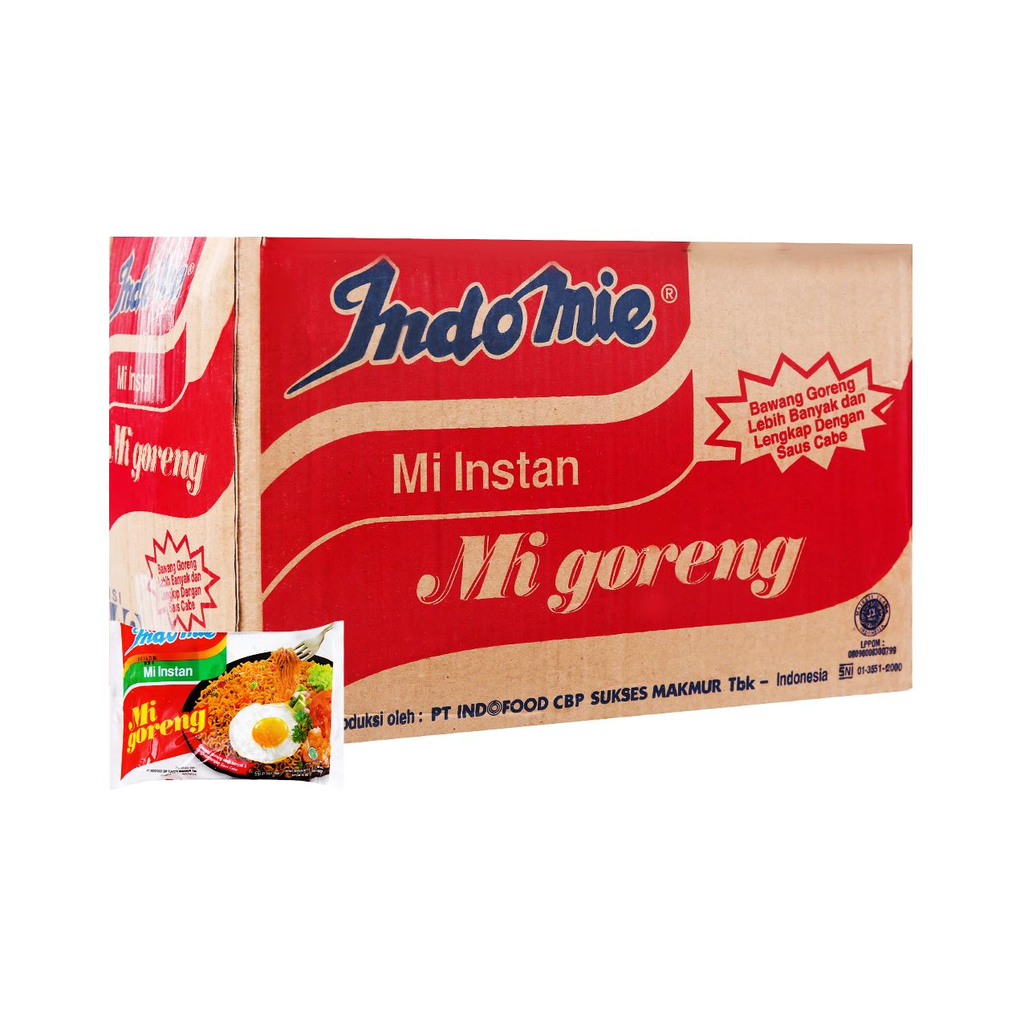 [Thùng 40 gói] Indomie Mì Xào Khô Mi Goreng Fried Vị Đặc Biệt Gói 85g