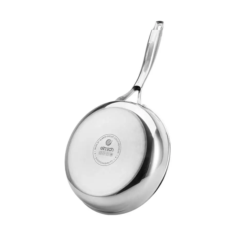 Chảo Inox chống dính dập nguyên khối Elmich EL-2430OL24 Size 24cm