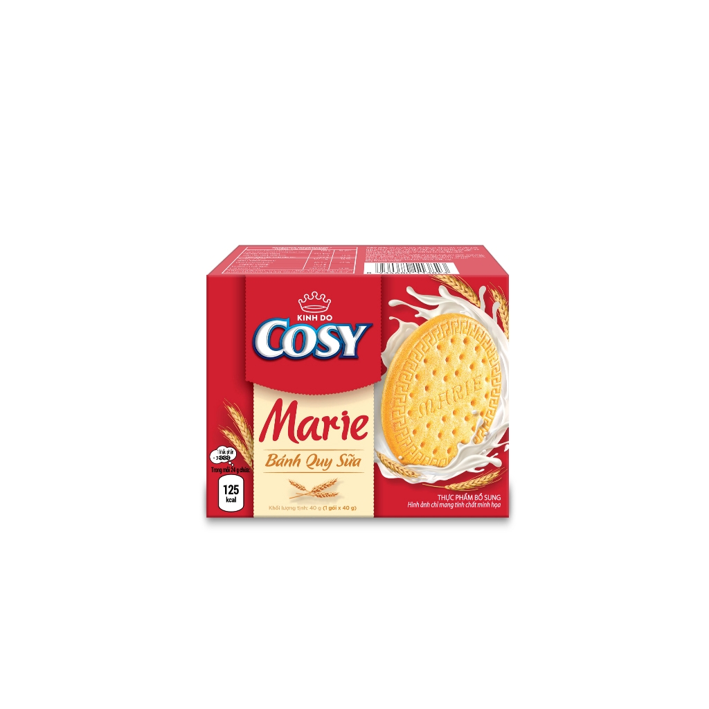 [THÙNG 48] Cosy Marie Bánh Quy Sữa Hộp 40g