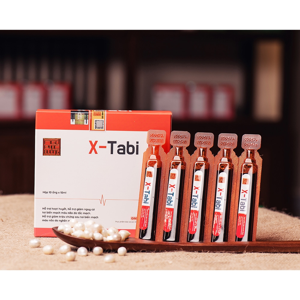 Thực phẩm bảo vệ sức khỏe Ngũ Phúc Đường X-Tabi - Hộp 10 ống x 10ml