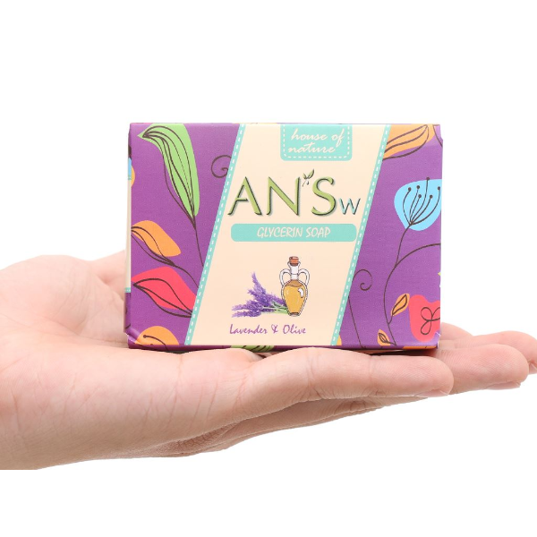 Combo 2 Xà phòng thiên nhiên oải hương AN'Sw - Hộp 100g