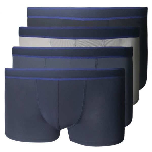Quần lót boxer lưng sọc Vĩnh Hưng - Xám trắng