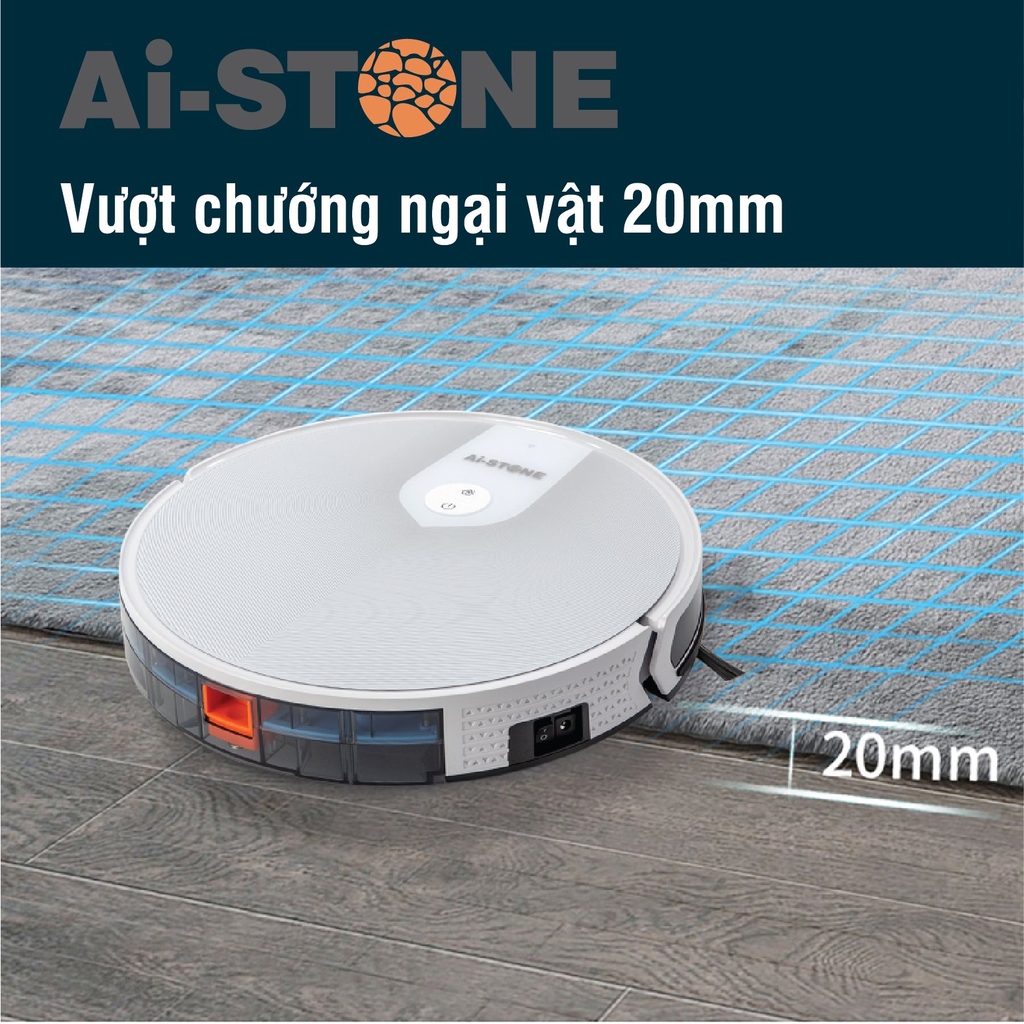 Robot hút bụi lau nhà Ai-STONE V6S Pro