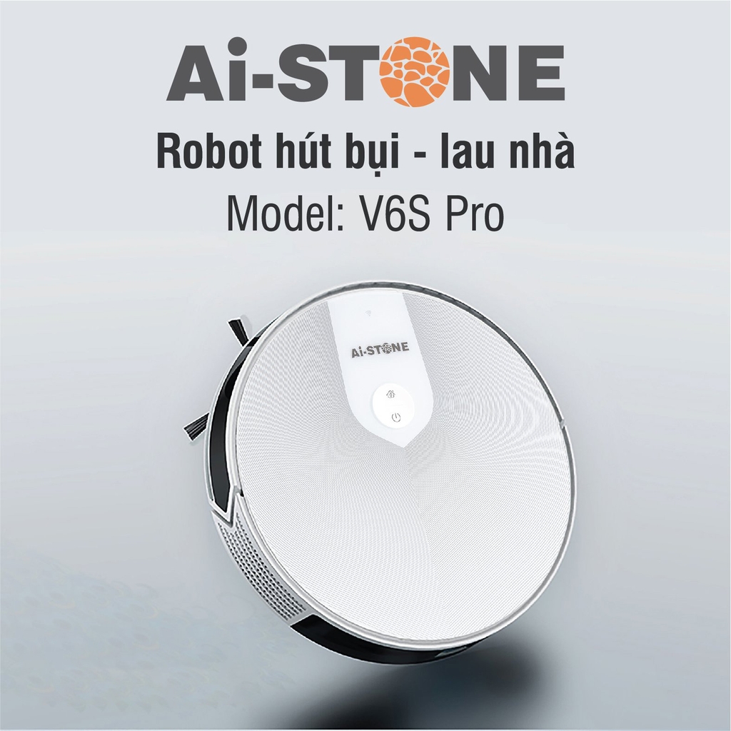 Robot hút bụi lau nhà Ai-STONE V6S Pro