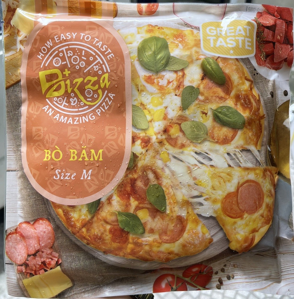 [HCM] Bánh Pizza bò bằm 200g