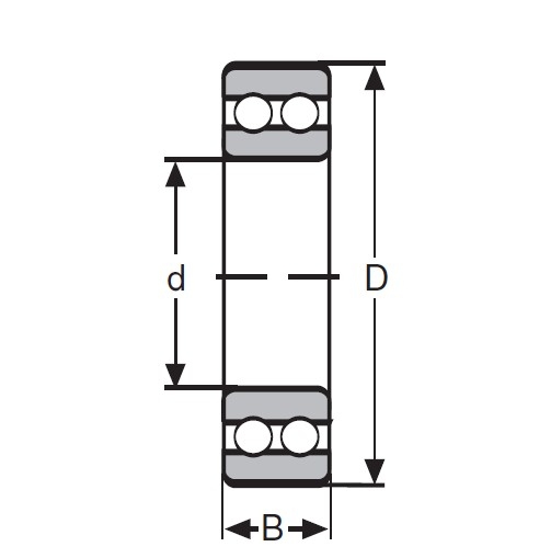 Vòng bi cầu SKF 4220 ATN9
