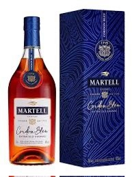 Rượu cognac Pháp Martell Cordon Bleu
