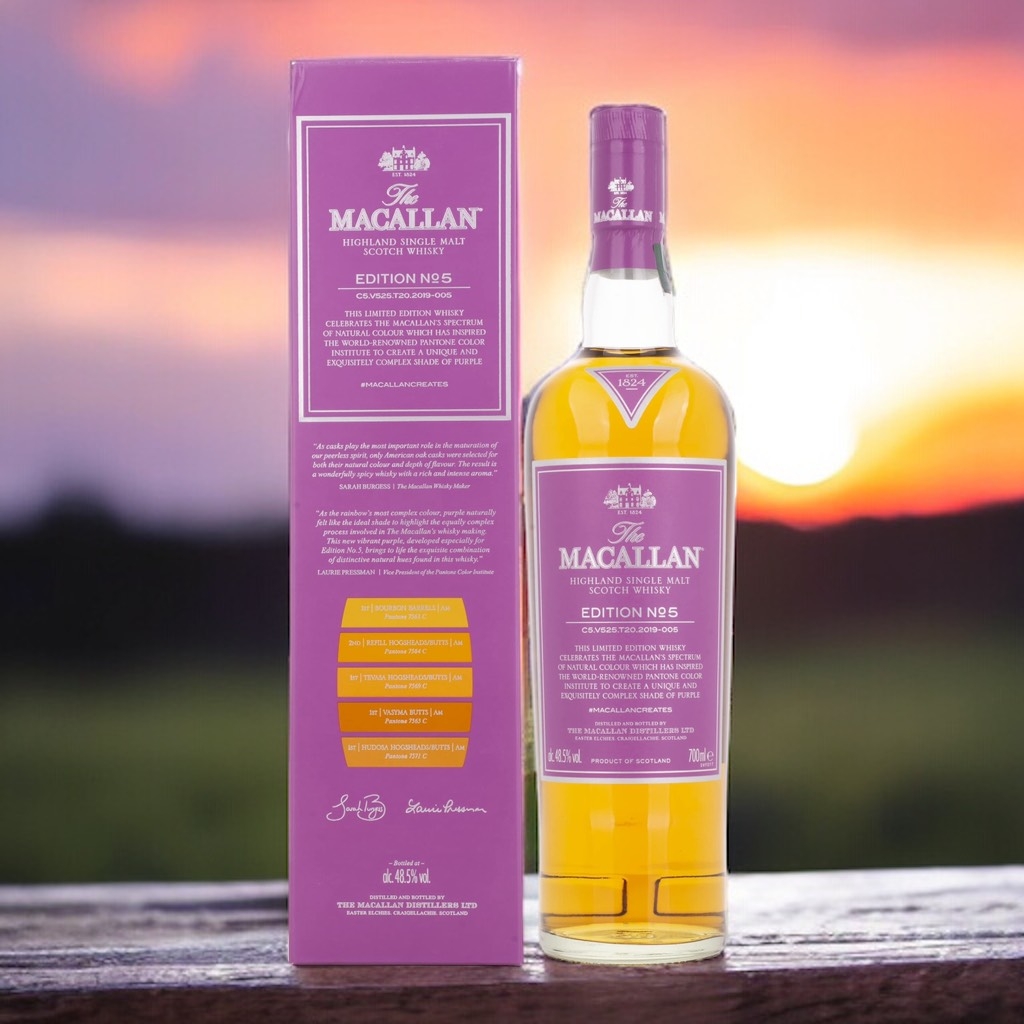 Rượu whisky đơn Scotland Macallan No5 / Macallan Edition Collection