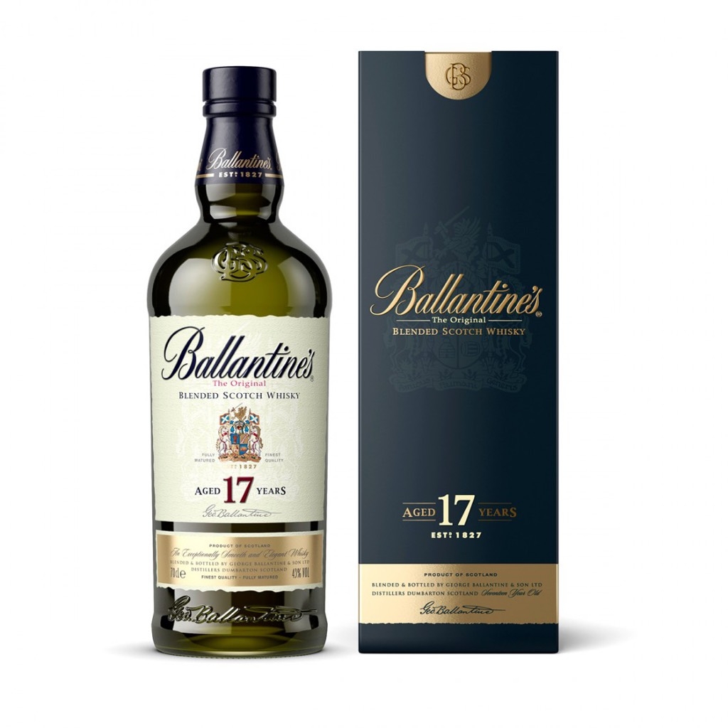 Rượu whisky pha trộn Scotland Ballantine's 17 năm