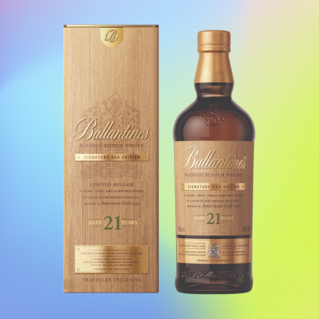 Rượu whisky pha trộn Scotland Ballantine's 21 năm