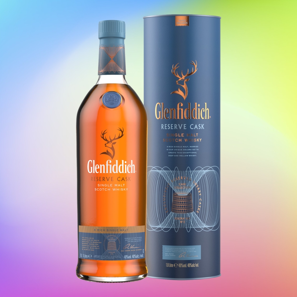 Rượu whisky đơn Scotland Glenfiddich Reserva Cask